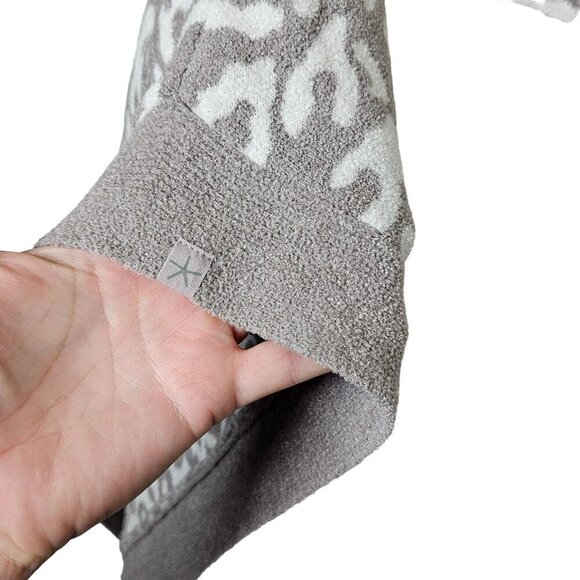 Barefoot Dreams CozyChic Ultra Lite Animal Print Poncho Pull Over Soft Plush OS - Picture 5 of 9